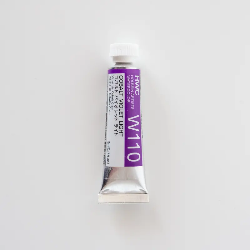 Holbein Artists' Watercolor 5ml W110 'Cobalt Violet Light' F