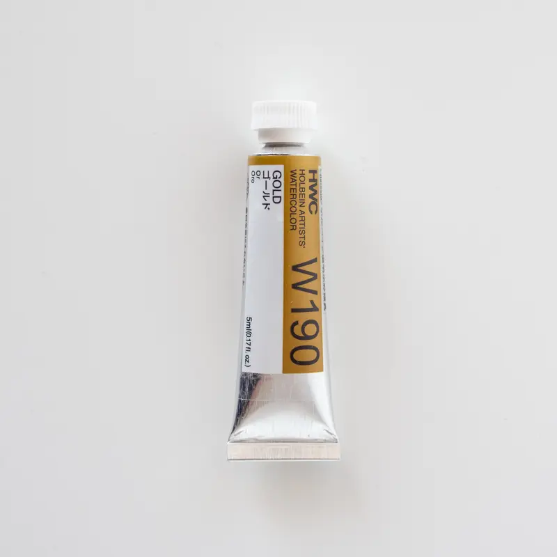 Holbein Artists' Watercolor 5ml W190 'Gold' C