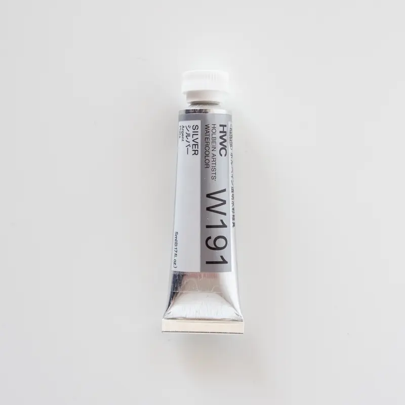 Holbein Artists' Watercolor 5ml W191 'Silver' C