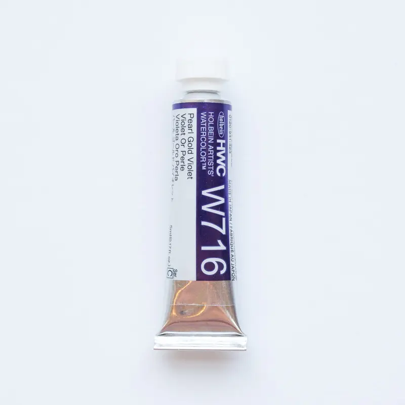 Holbein Artists' Watercolor 5ml W716 'Pearl Gold Violet' C