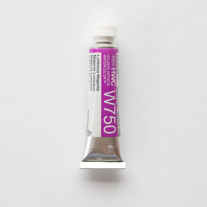 Holbein Artists' Watercolor 5ml W750 Luminous Magenta C