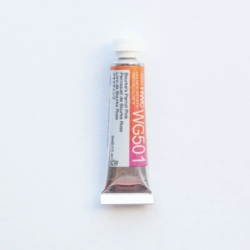 Holbein Artists' Watercolor 5ml WG501 Bourke's Parrot Pink G