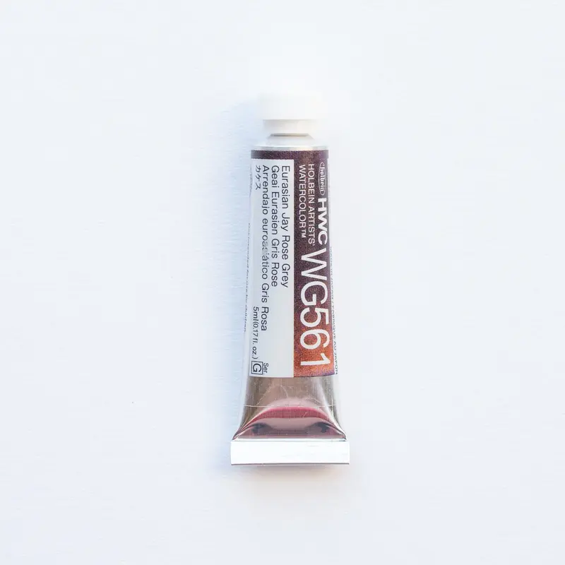 Holbein Artists' Watercolor 5ml WG561 Eurasian Jay Rose Grey G