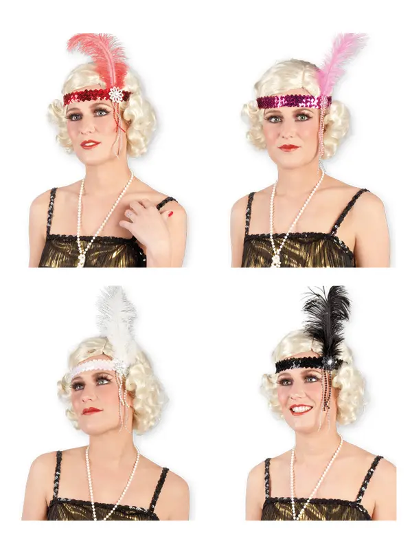 Hoofdband 20s assorti