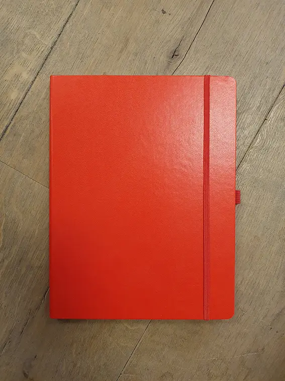 Hoogstins notebook hardcover A4 plain