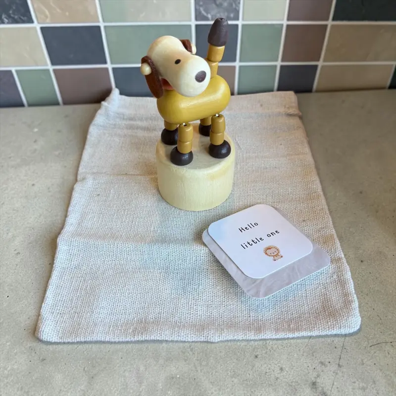Houten dier Hondje