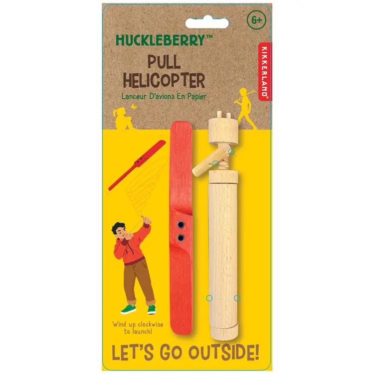 Huckleberry Pull Helicopter (10+)
