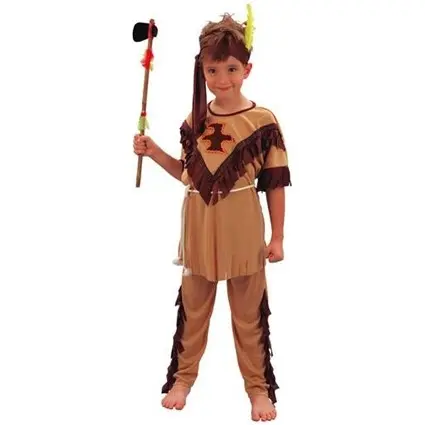 Indiaan jongen 4-6 jaar (110-120 cm)
