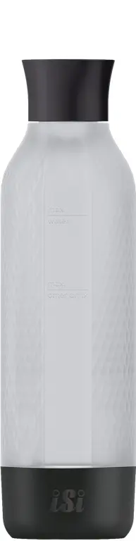 iSi Twist'n Sparkle Virtuoso Fles - 0.95Ltr - Onyx
