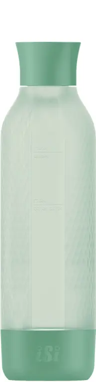 iSi Twist'n Sparkle Virtuoso Fles - 0.95Ltr - Salie