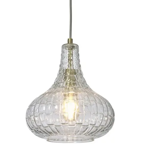 It's About Romi Hanglamp glas Venice druppel, transp.