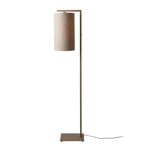 it's about RoMi Vloerlamp Boston zand/kap 2545 linnen licht