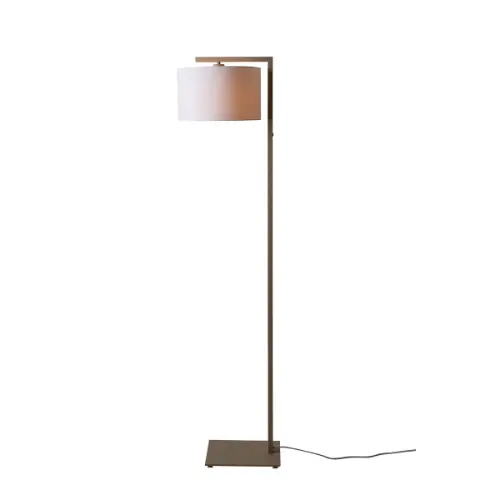 it's about RoMi Vloerlamp Boston zand/kap 3220 wit