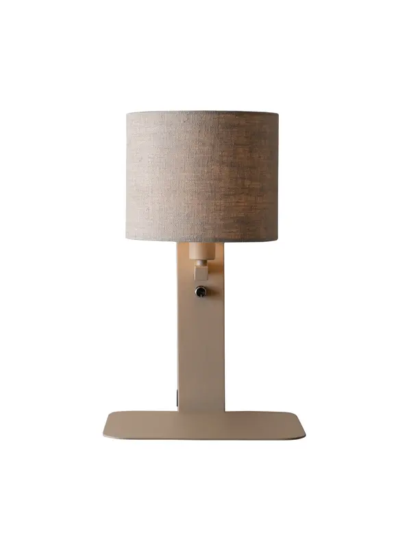 it's about RoMi Wandlamp Florence zand/kap 1815 linnen licht