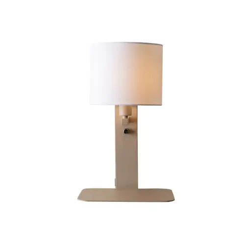 it's about RoMi Wandlamp Florence zand/kap 1815 wit