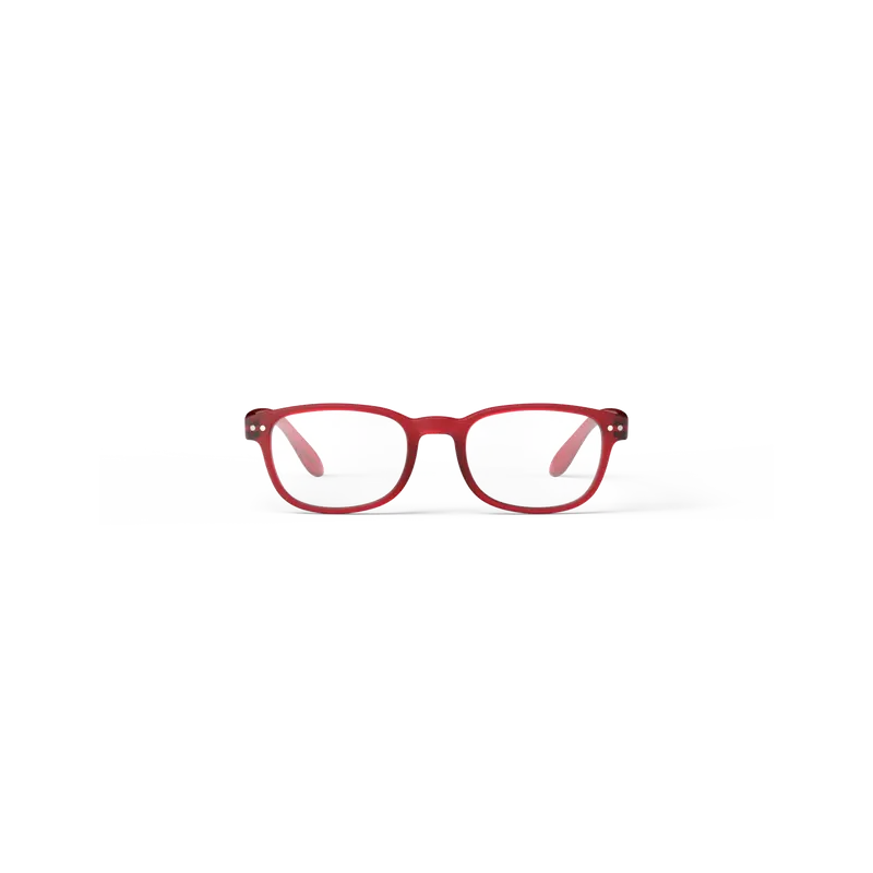 Izipizi #B red reading glasses