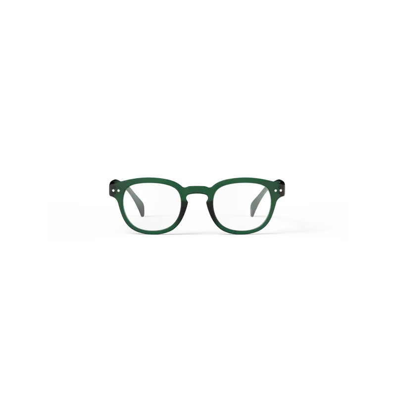 Izipizi #C green reading glasses