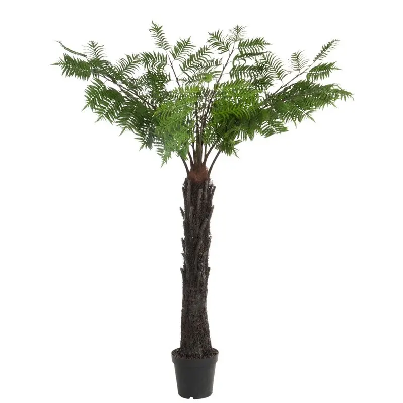 J-Line Palmboon In Pot | Plastic Groen/Bruin | (150x150x190cm)