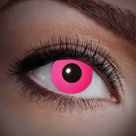 Jaarlenzen UV pink
