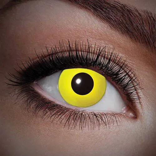 Jaarlenzen UV yellow