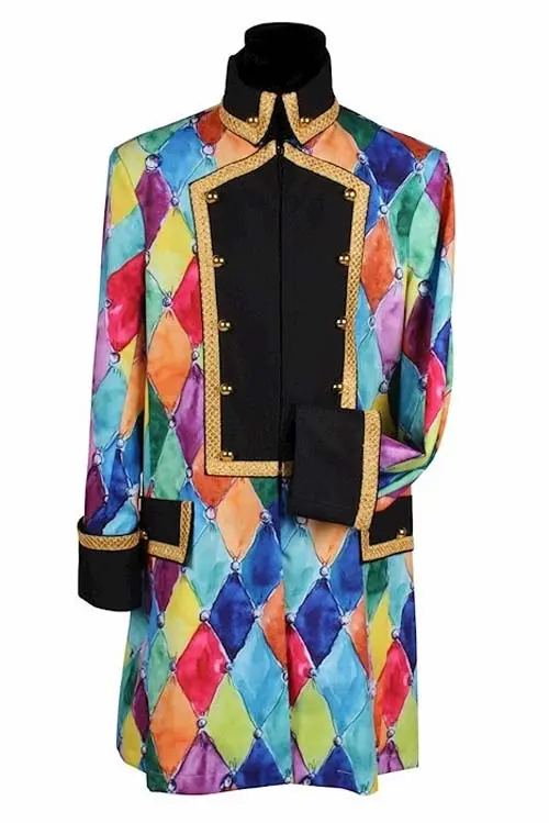 Jas print Coloured heer mt. XL