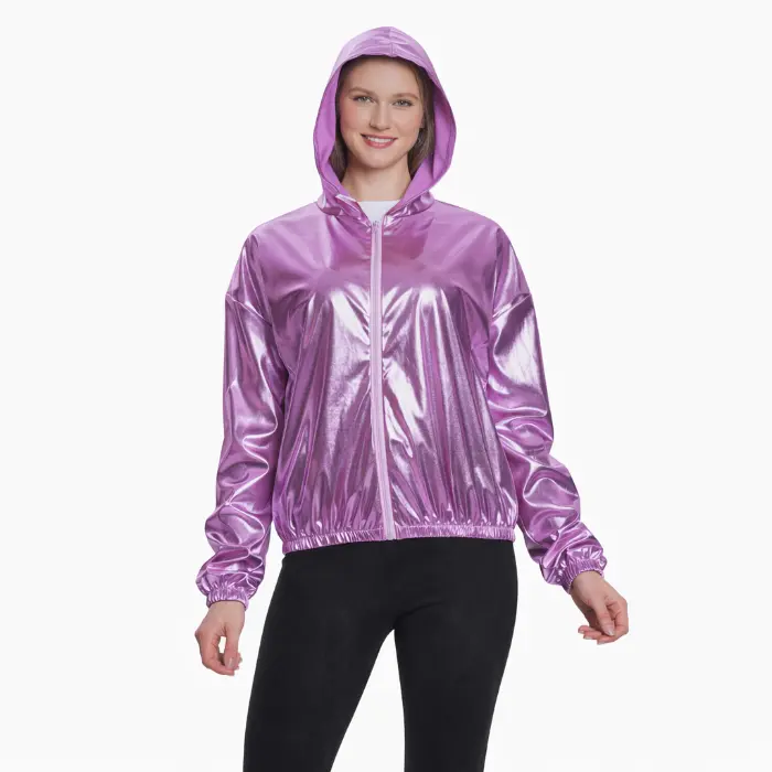 Jasje metallic roze M/L