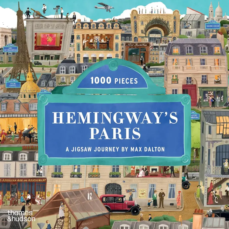 Jigsaw Puzzle Hemingway's Paris
