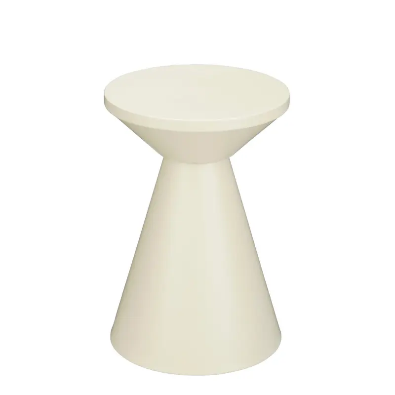 Jim Bijzettafel Ø31 cm Off-white
