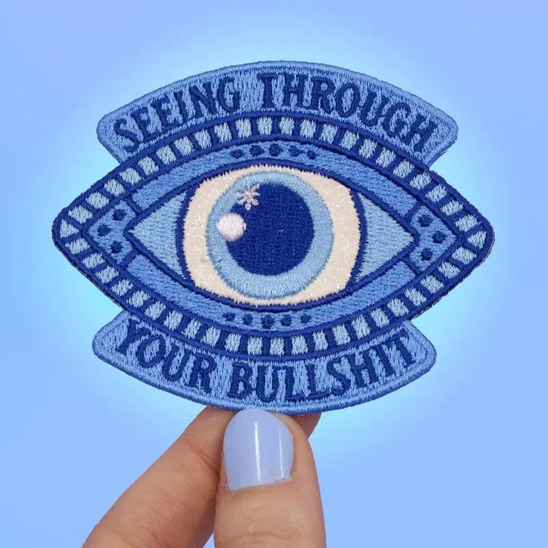 Joanna Behar Seeing Through Your Bullshit Patch