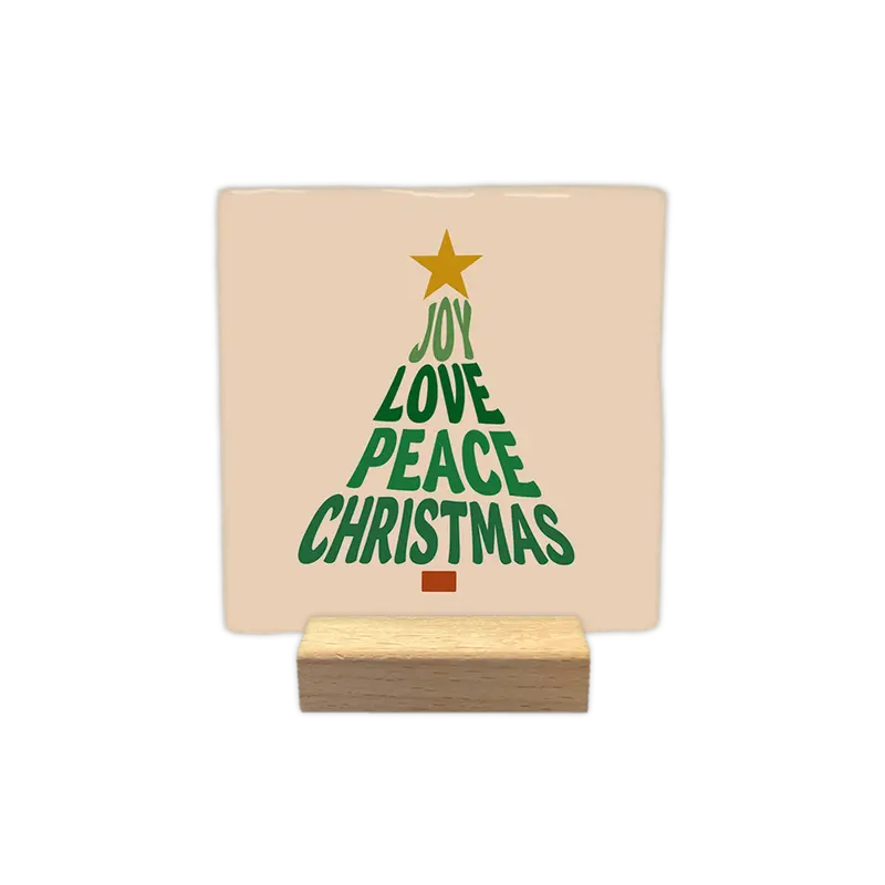 Joy love peace christmas
