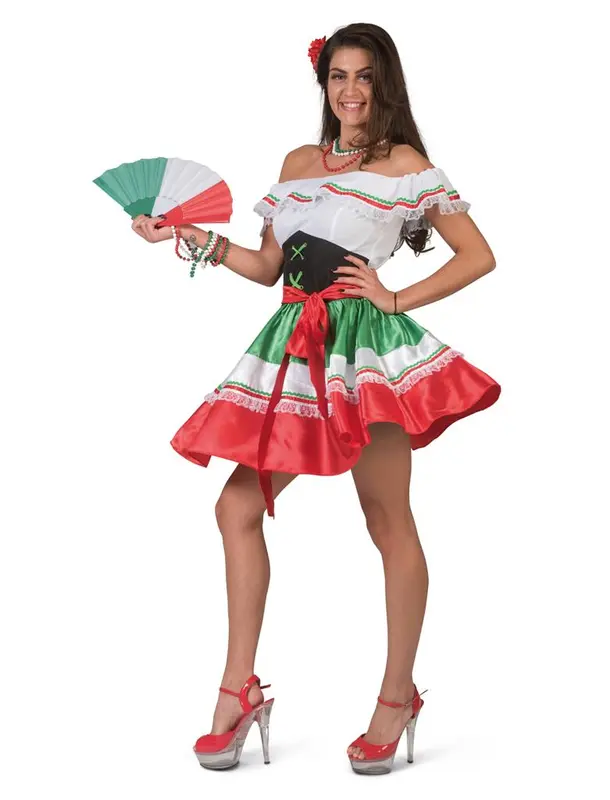 Jurk Mexican Maria mt. 40/42