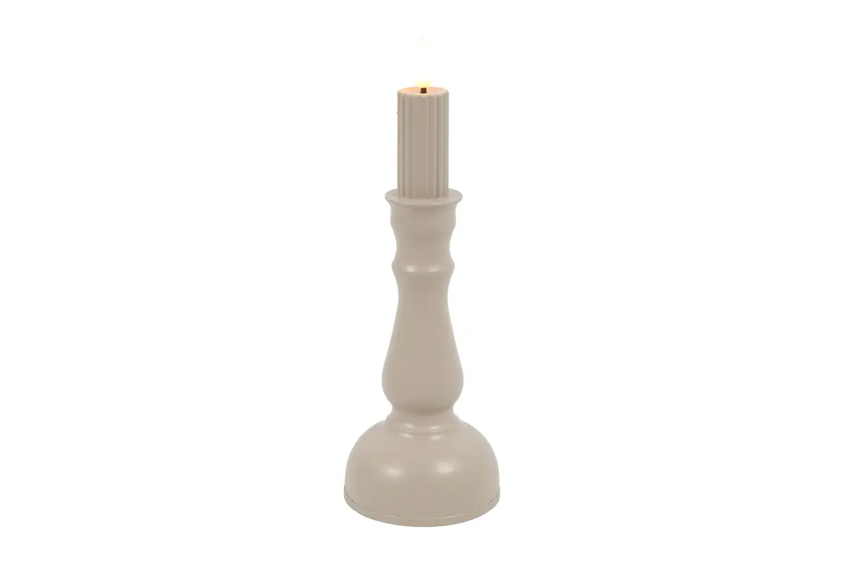 Kaars LED ro Tabe S crème