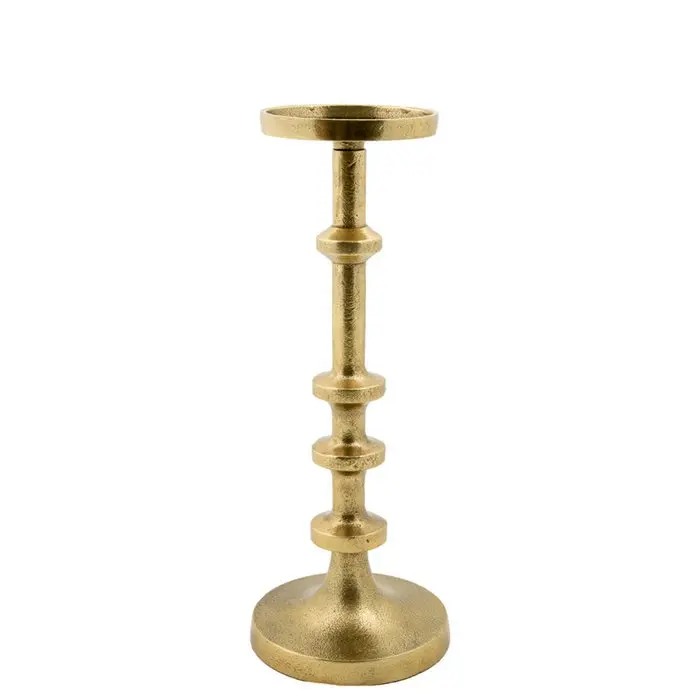 Kaarsenkandelaar Sarlat - Antique Gold - 33 cm