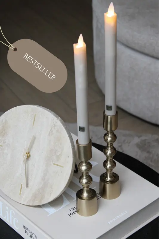 KANDELAAR | GOUD | LIGHT & LIVING