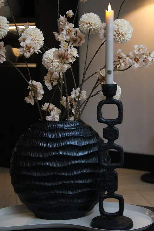 KANDELAAR | LIGHT & LIVING | ZWART