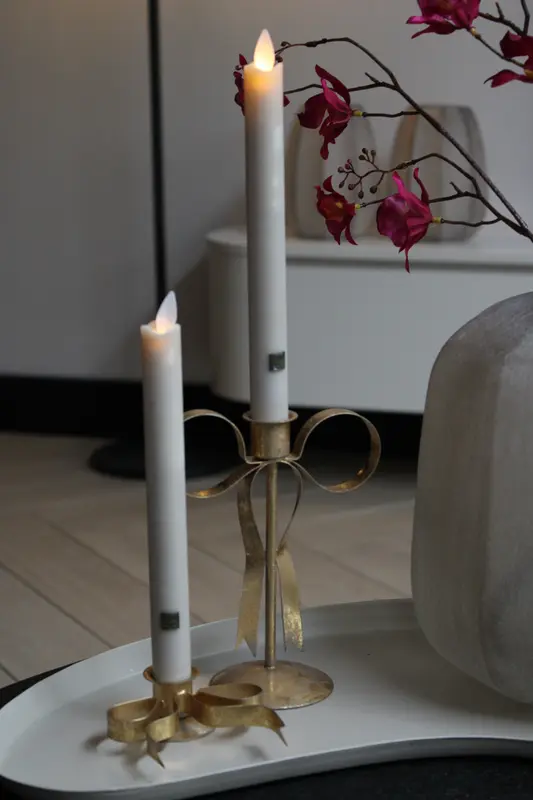 KANDELAAR STRIK | SET VAN 2 | GOUD