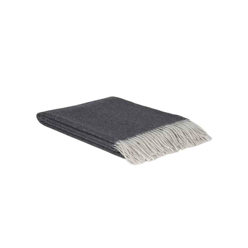 Kasjmier Plaid Tibet – Dark Grey