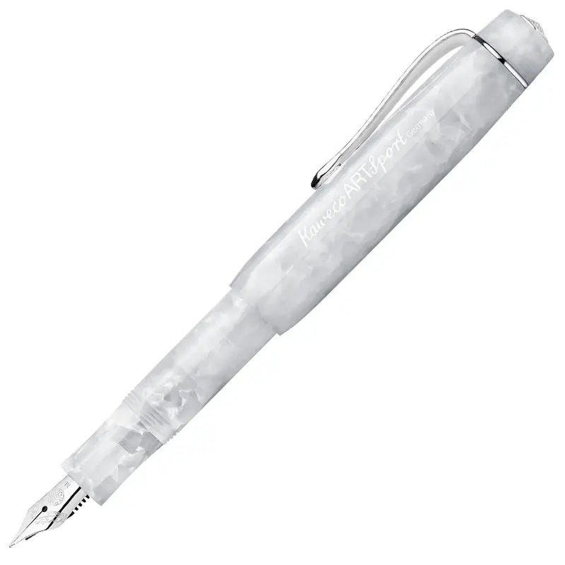 Kaweco Art Sport Mineral White vulpen