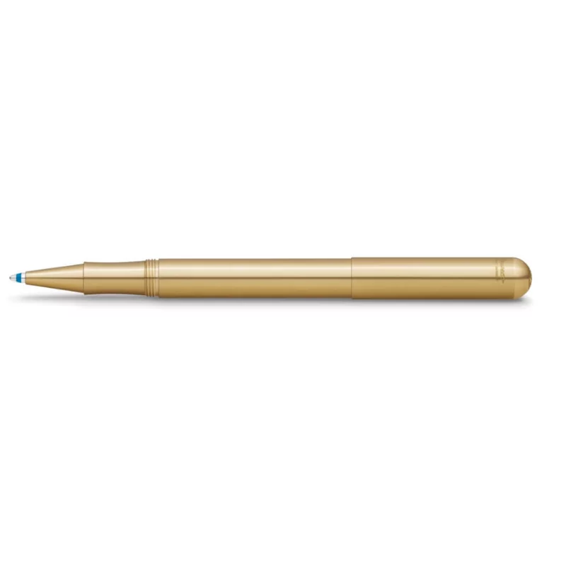 Kaweco Liliput Massive Brass balpen met dop