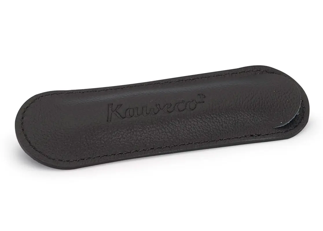 Kaweco penpouch black for 1 Sport pen leather