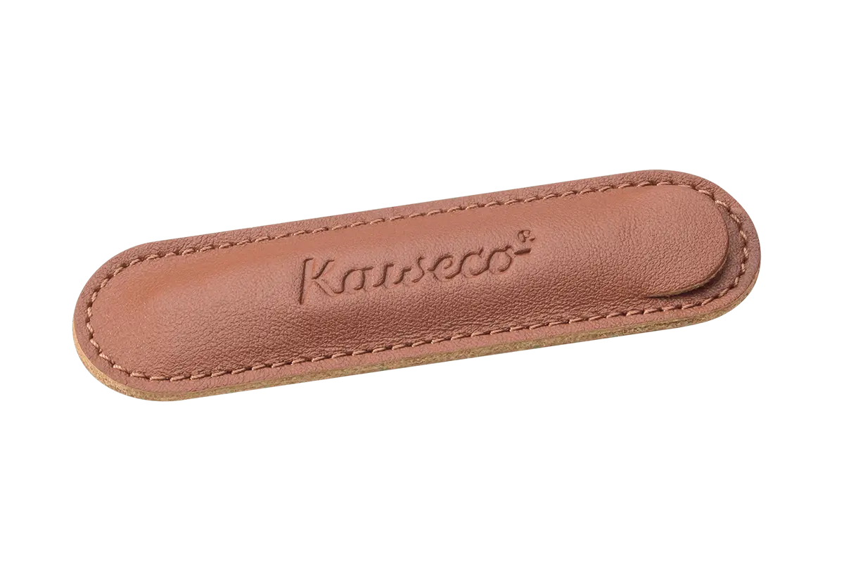 Kaweco penpouch brandy for Liliput 1 pen leather