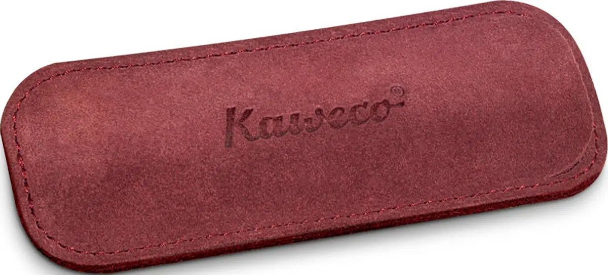 Kaweco penpouch burgundy velours for 2 Sport pens