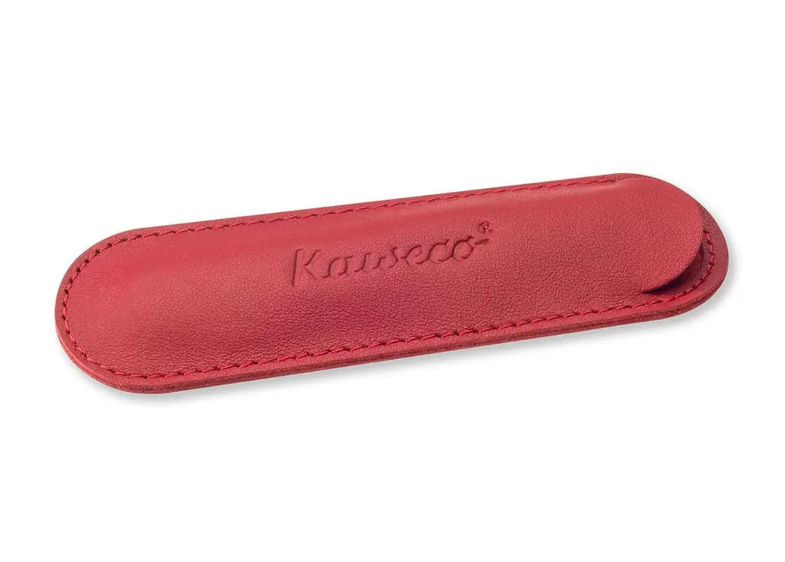 Kaweco penpouch chili pepper for 1 Sport pen leather