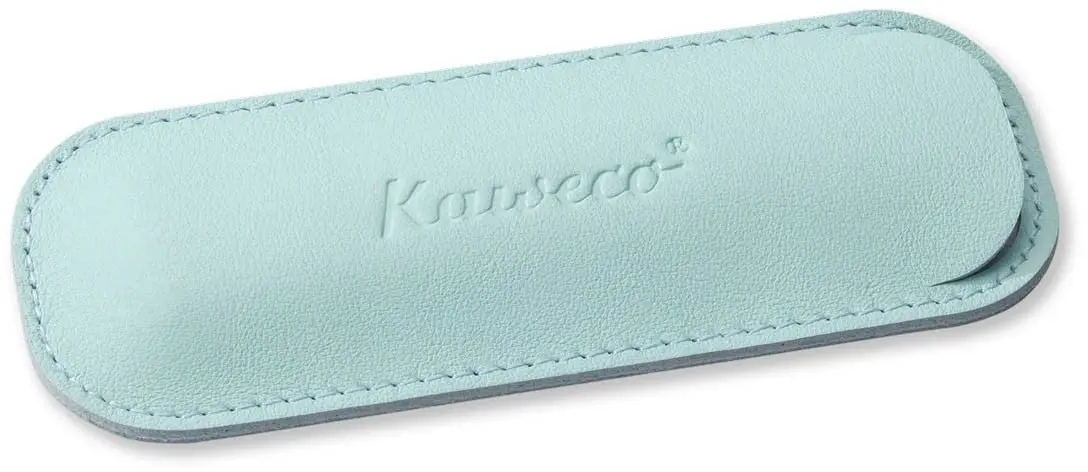 Kaweco penpouch mint for 2 Sport pens leather