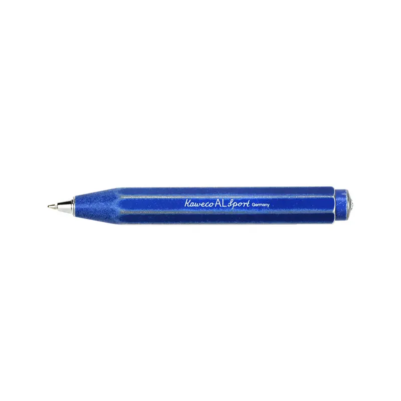 Kaweco Sport Aluminium "Stone Washed" blue balpen