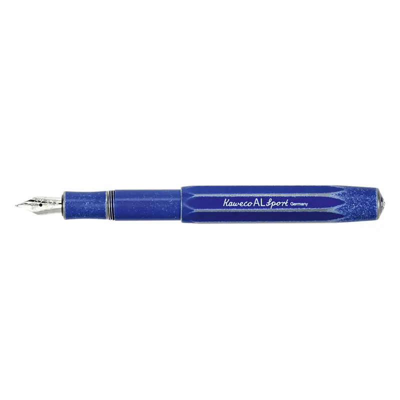 Kaweco Sport Aluminium "Stone Washed" blue vulpen