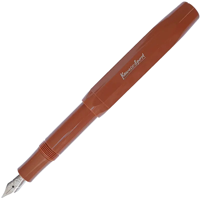 Kaweco Sport Chocolate Silver fountain pen - Fontoplumo Exclusive