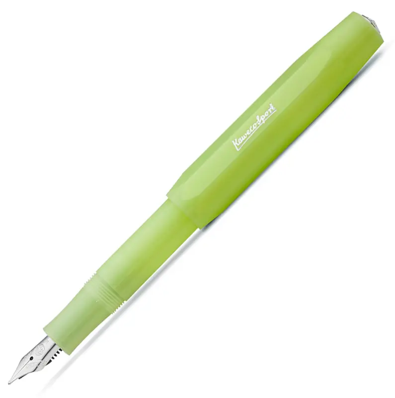 Kaweco Sport Frosted Fine Lime fountain pen
