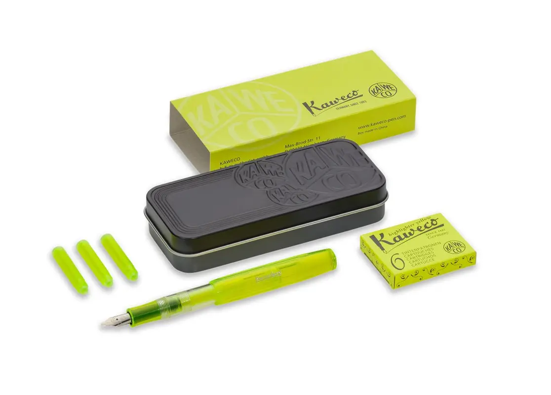 Kaweco Sport Ice marker pen yellow SET