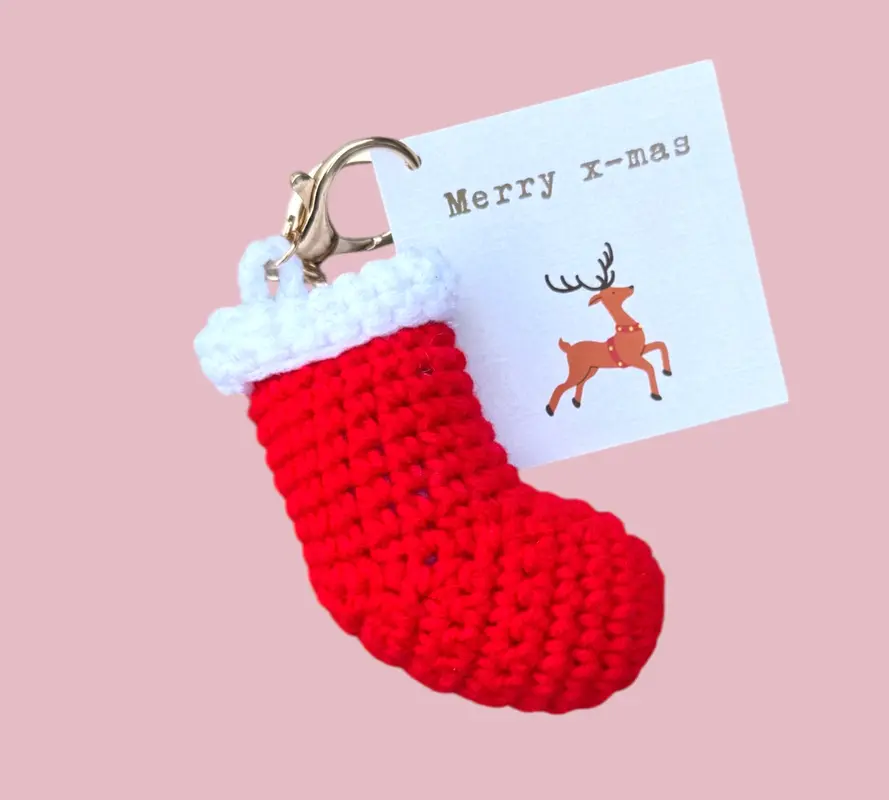 Kerstsok rood